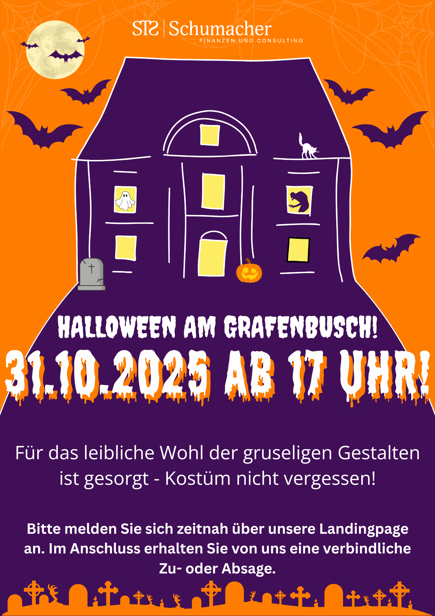Halloween Event Einladung